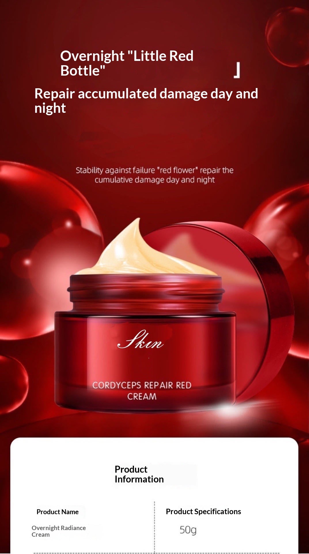 Lushi Lan Overnight Radiance Cream