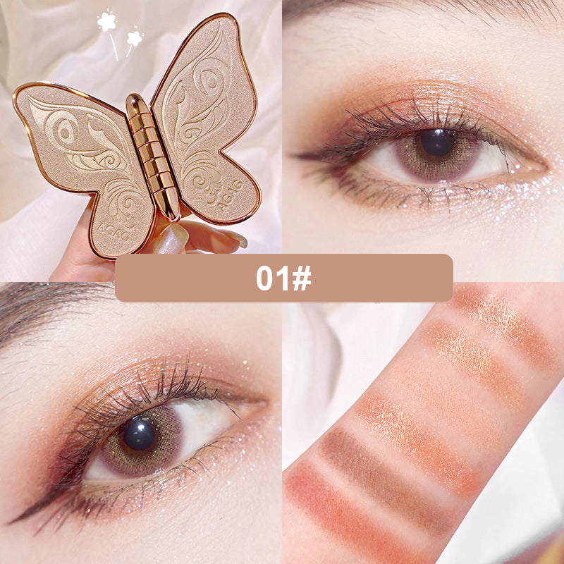 Butterfly Eyeshadow 6 Colors Lucky Koi Pearl Sequins