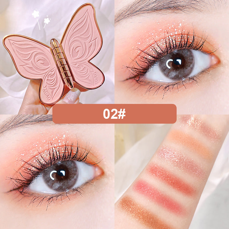 Butterfly Eyeshadow 6 Colors Lucky Koi Pearl Sequins