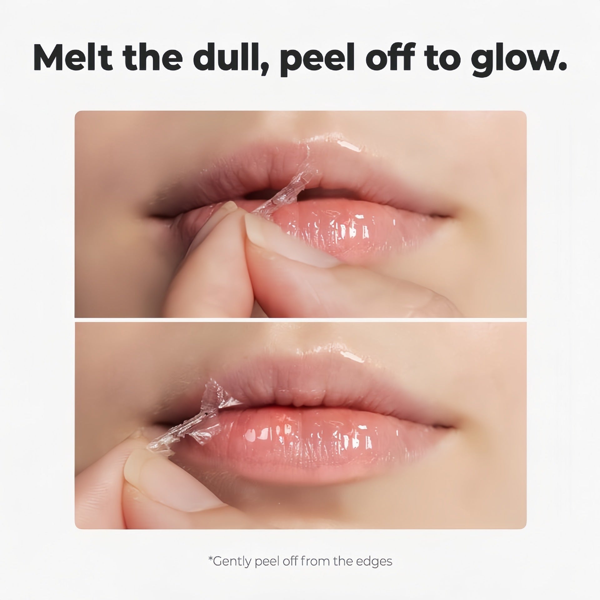 Cooling Peel-off Lip Mask A Cooling Peel-off Moisturizing Lip Treatment